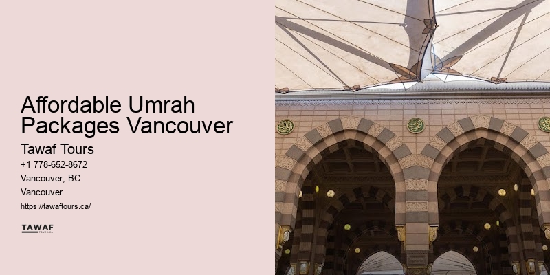 Vancouver to Mecca Umrah travel packages