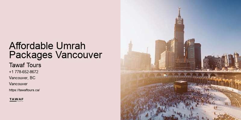Umrah Packages Vancouver Discount