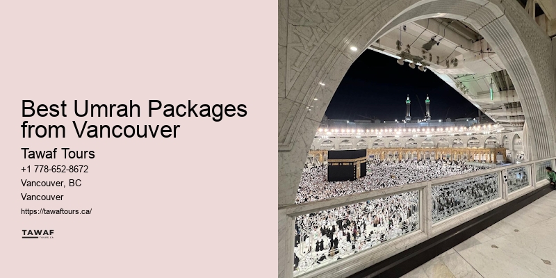 Vancouver Umrah travel packages deals to Mecca