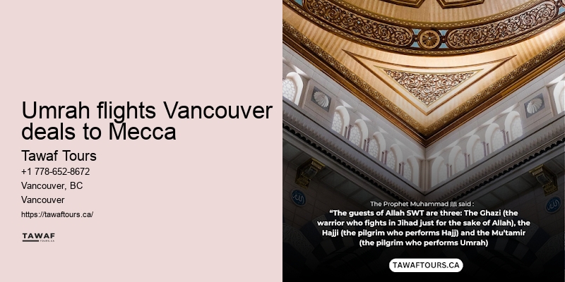Vancouver Umrah tours