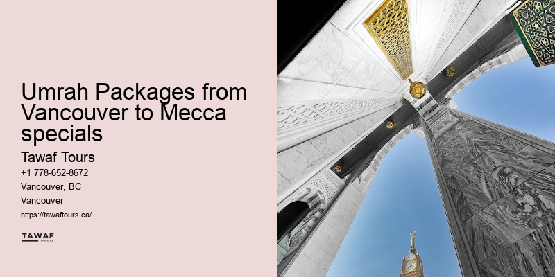 Umrah Packages from Vancouver BC