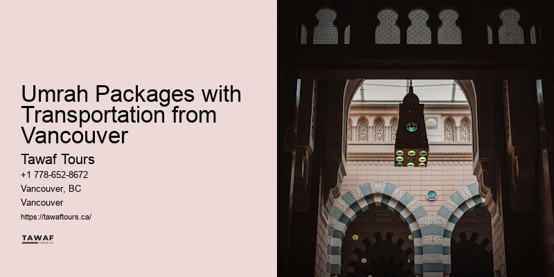 Umrah Packages from Vancouver