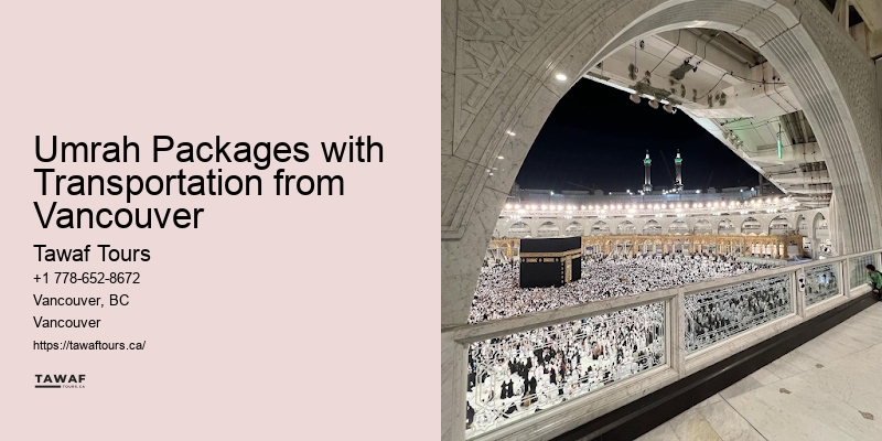 Vancouver Umrah tour packages