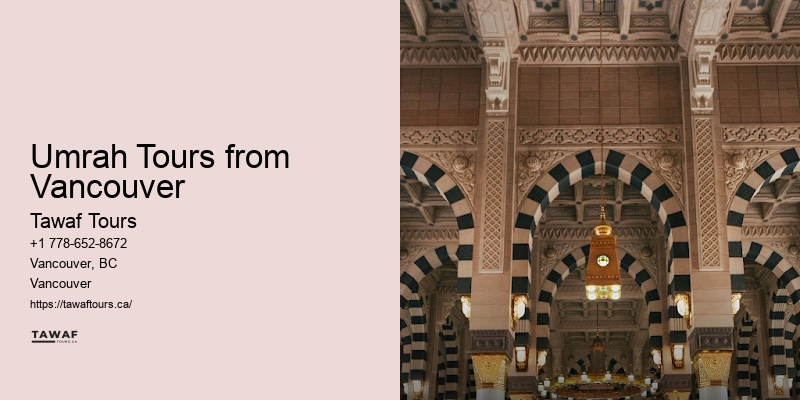 Umrah travel Vancouver specials to Mecca