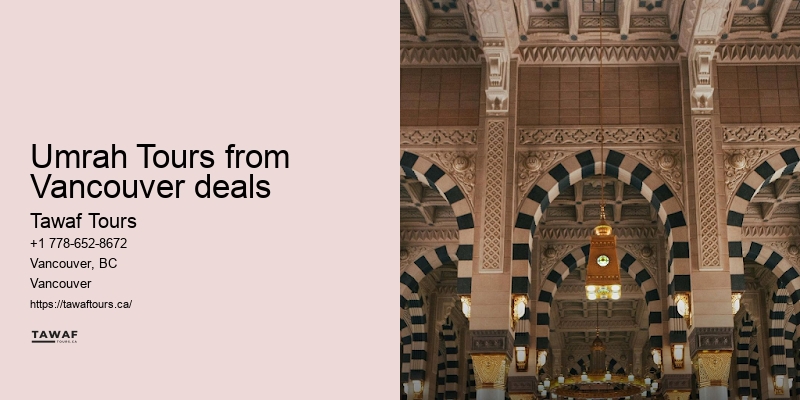 Custom Umrah travel plans Vancouver