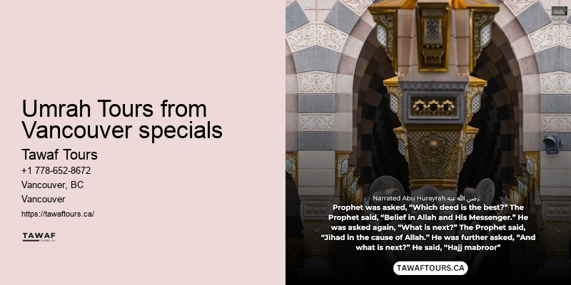 Umrah Visa Assistance Vancouver
