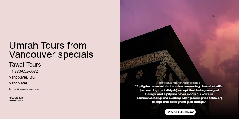 Vancouver Umrah Wellness Retreat Packages