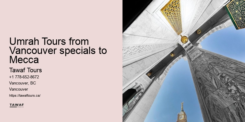 Umrah Packages with Luxury Stay Vancouver