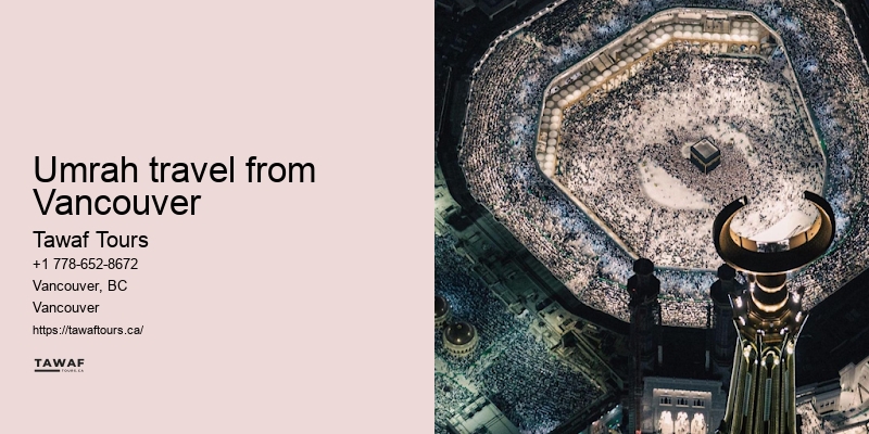 Customized Umrah packages Vancouver