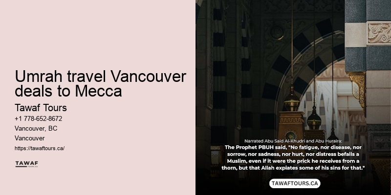Umrah Packages Including Historical Tours Vancouver
