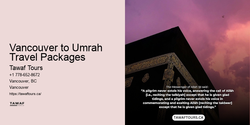 Vancouver Umrah Nature Tour Packages