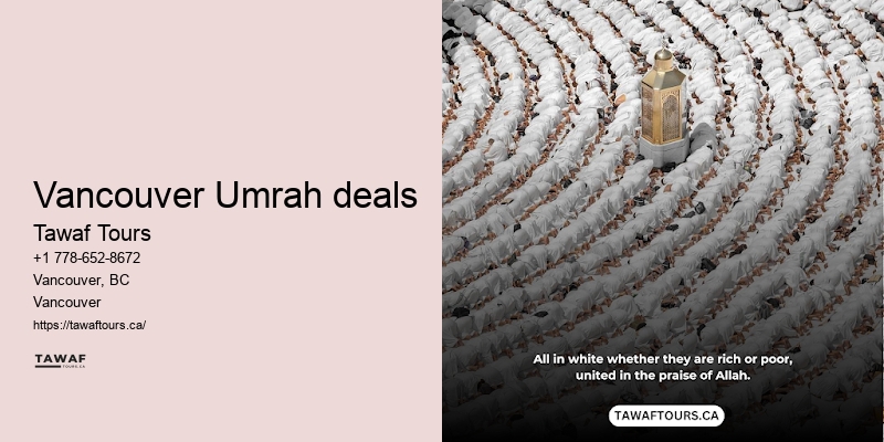 Vancouver Umrah Travel Deals