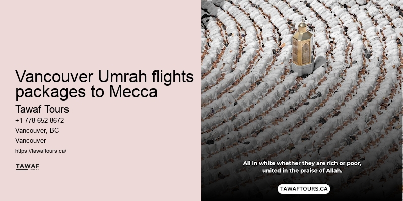 Umrah Packages Vancouver Budget