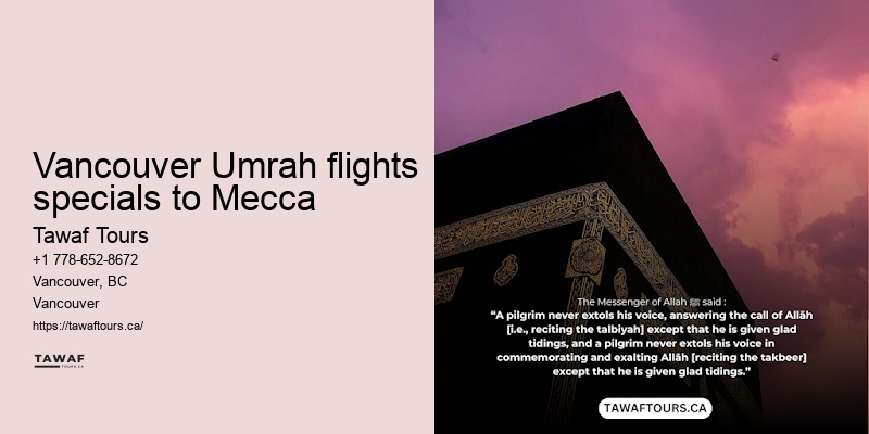 Umrah insurance Vancouver cost