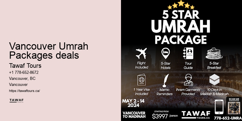 Last Minute Umrah Packages Vancouver