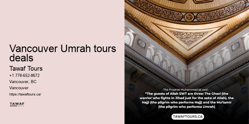 Vancouver Umrah flights deals to Mecca