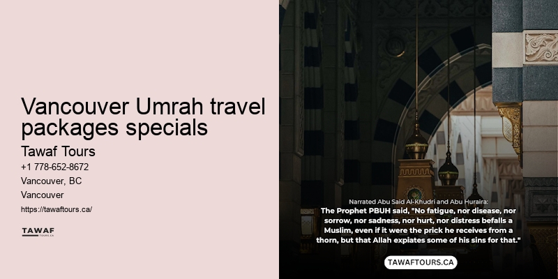 Vancouver Umrah Sightseeing Packages