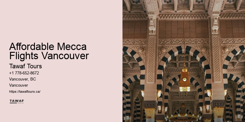 Affordable Mecca Flights Vancouver Umrah Promotions 2024