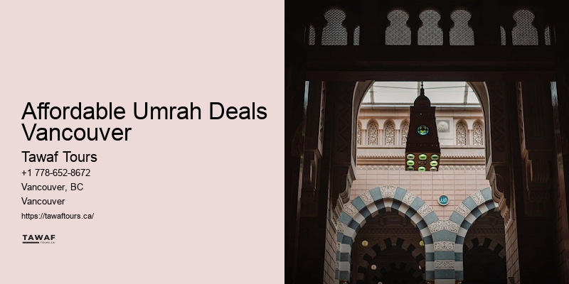 Cheap Umrah Packages Affordable Umrah Deals Vancouver