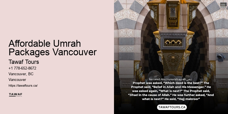 Affordable Umrah Packages Vancouver Umrah Do’s and Don’ts