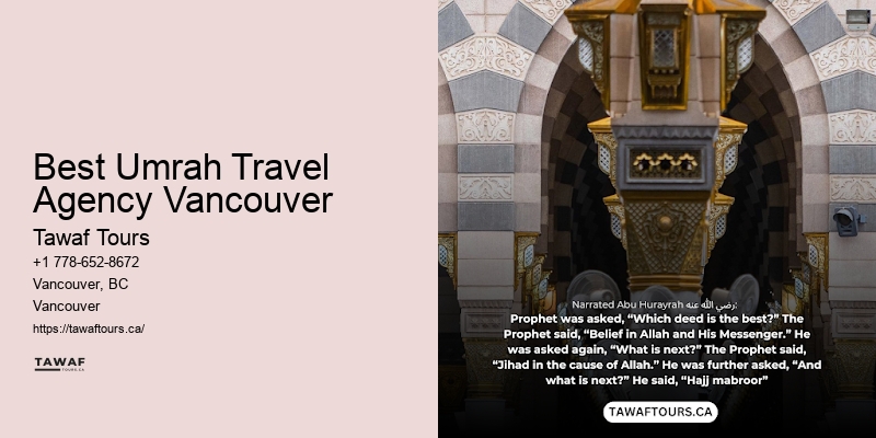 Personalized Umrah Packages Best Umrah Travel Agency Vancouver