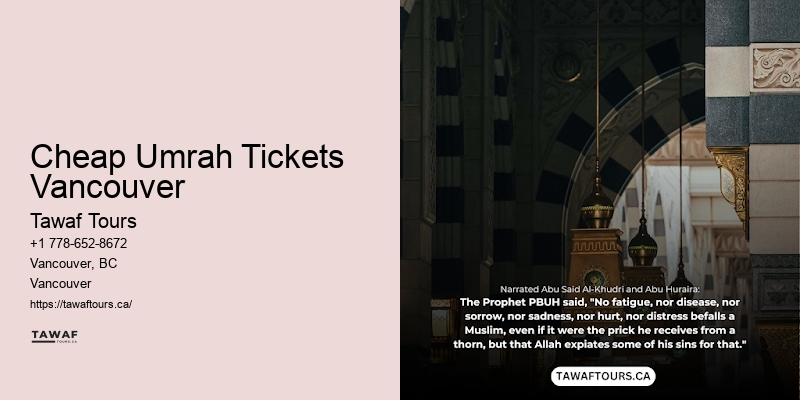 Tailored Umrah Packages Cheap Umrah Tickets Vancouver