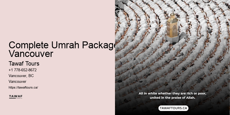 Umrah Specials Complete Umrah Packages Vancouver