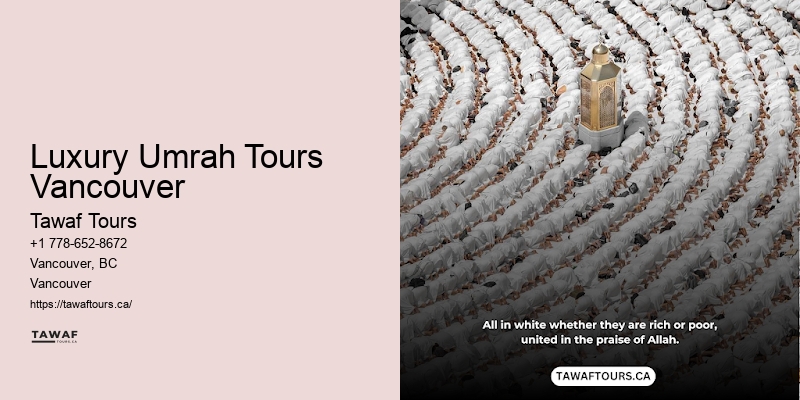 Luxury Umrah Tours Vancouver Umrah 10-Day Packages