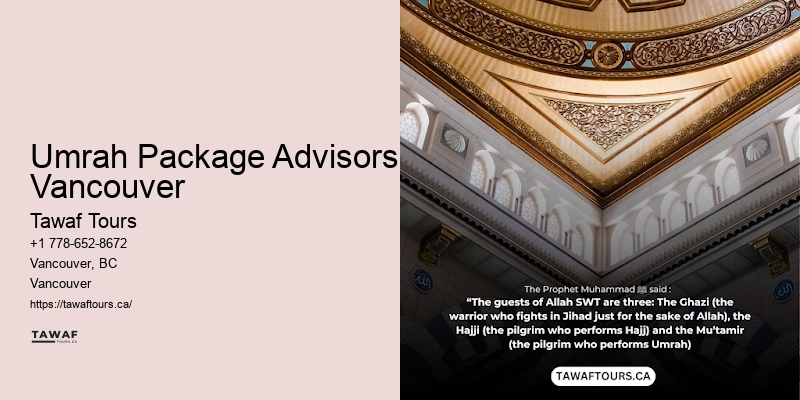 Umrah Package Advisors Vancouver Umrah Package Reviews