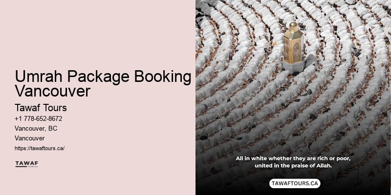 Umrah Package Booking Vancouver Umrah Travel 2024