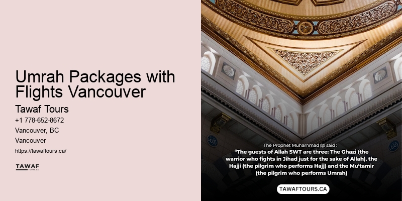 Family Umrah Packages 2024 Umrah Packages with Flights Vancouver