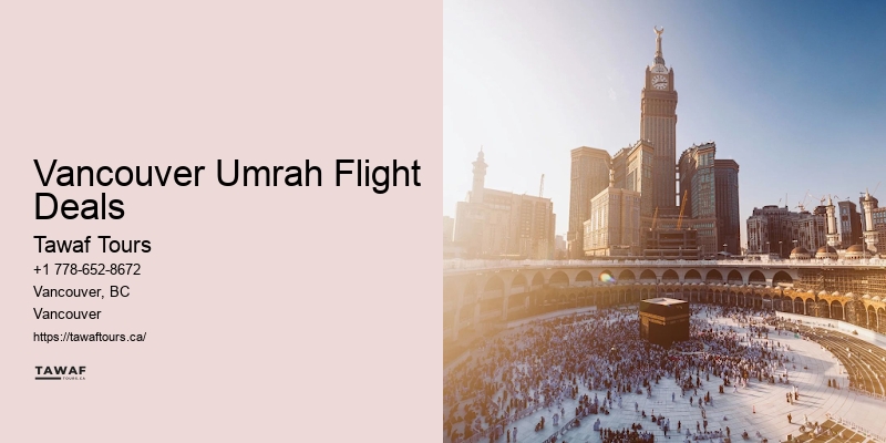 Umrah Holiday Packages Vancouver Umrah Flight Deals