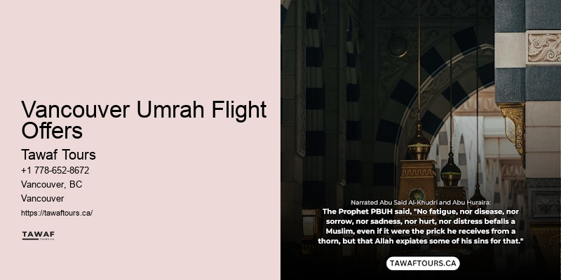 Best Value Umrah Packages Vancouver Umrah Flight Offers