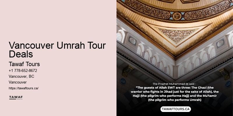 Exclusive Umrah Packages Vancouver Umrah Tour Deals