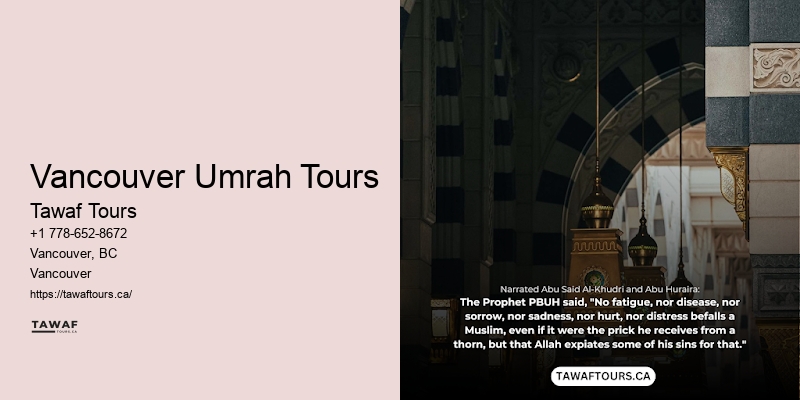 Vancouver Umrah Tours Umrah Package Promotions
