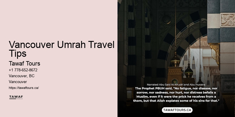 Vancouver Umrah Travel Tips Umrah Transportation Services